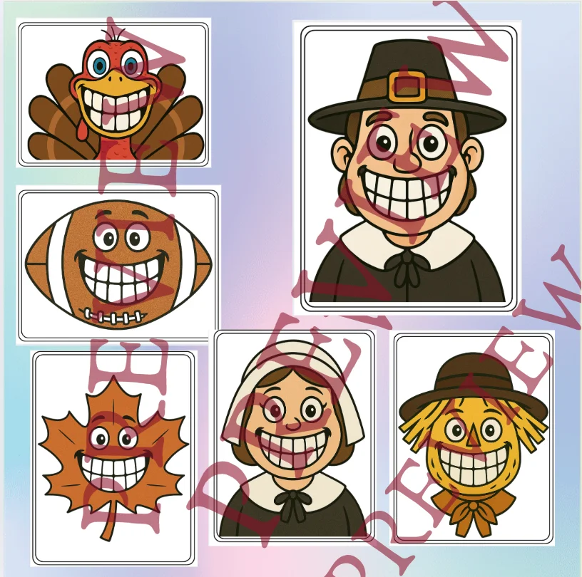 November Phonics & Math Centers – Turkey Elkonin Boxes for Sound Map product image (3)
