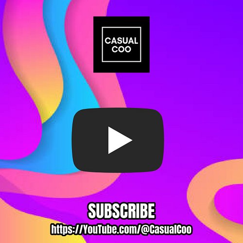 Help CasualCoo hit 550 YouTube subs! Chill gaming, good laughs, zero cost. Smash that YouTube subscribe — link in profile! ♥️...