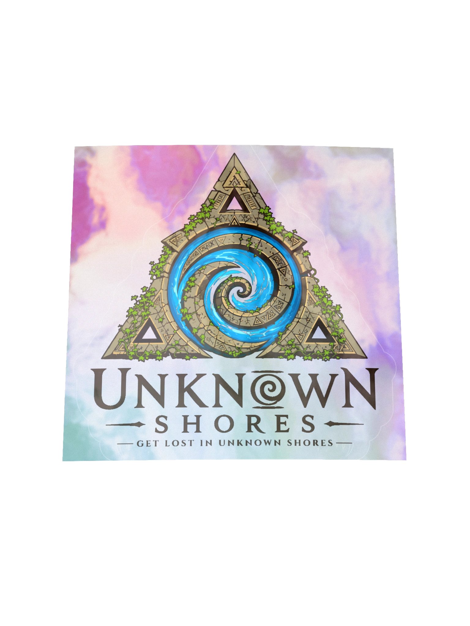 Unknown Shores Logo Holographic Sticker product image (1)