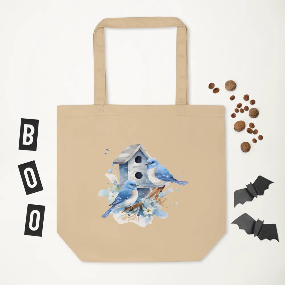 Whimsical Bluebird Haven Tote Bag product image (2)