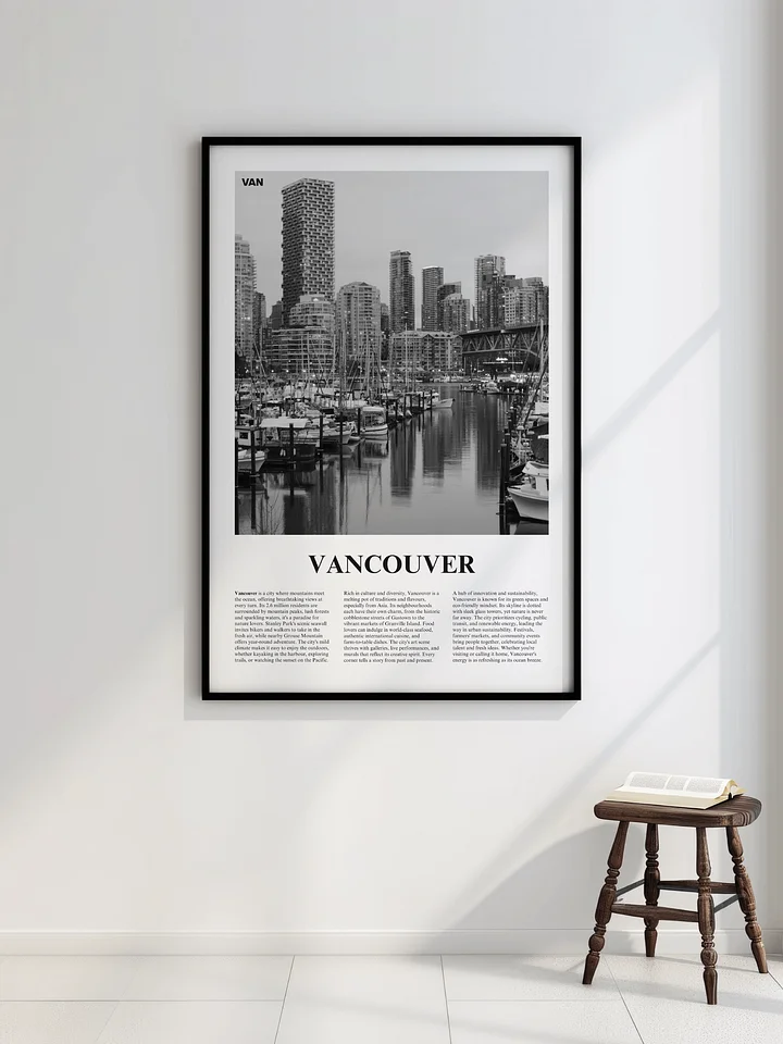 Vancouver 04 Newspaper Poster product image (2)