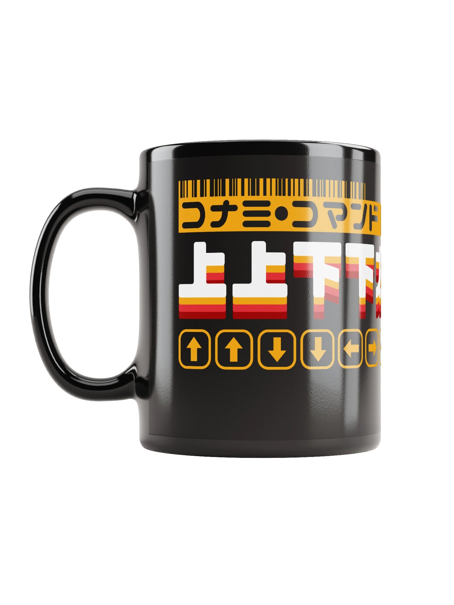 Konami Code Mug (black) product image (12)