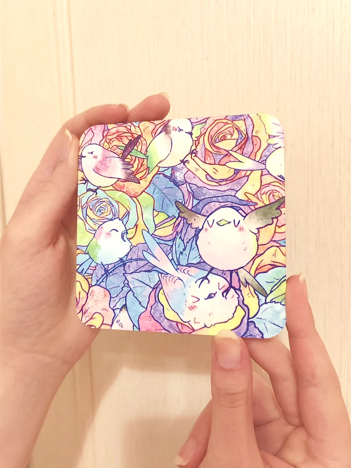 Prideful Birbs Coaster V3 product image (1)