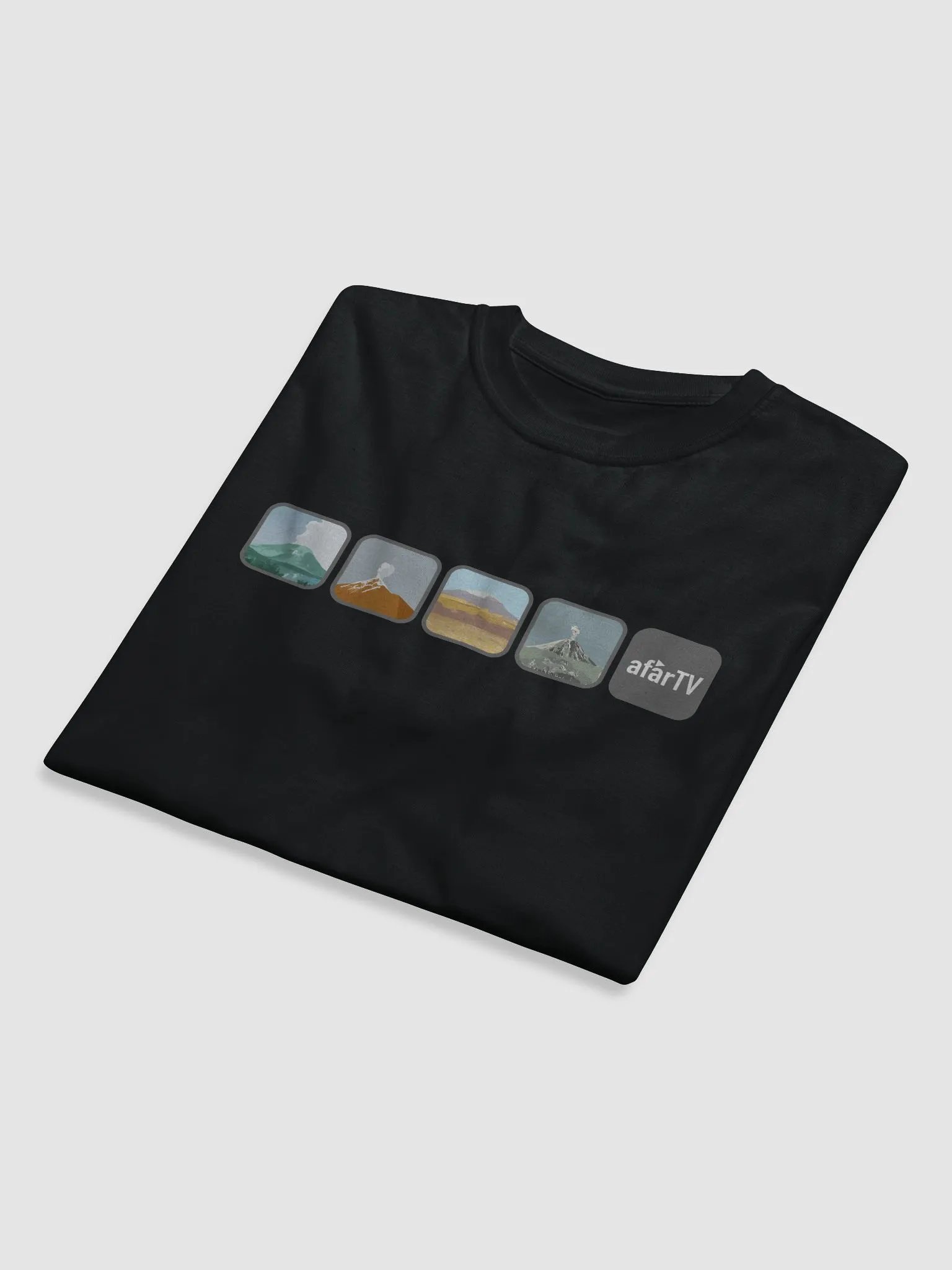 Erupting Volcanoes! Organic Cotton T-Shirt product image (5)