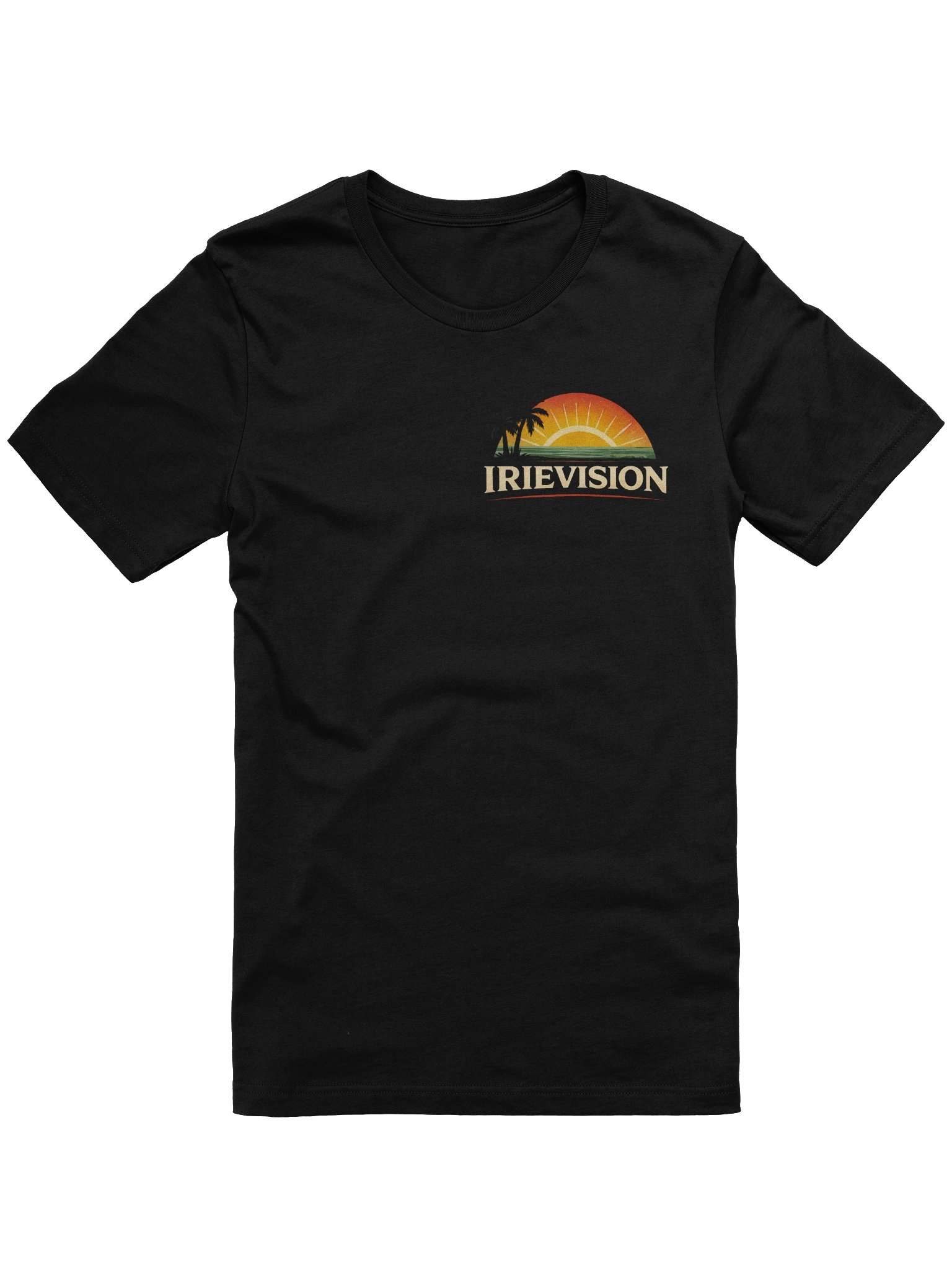 IrieVision Sunset Logo Tee (Black) product image (1)