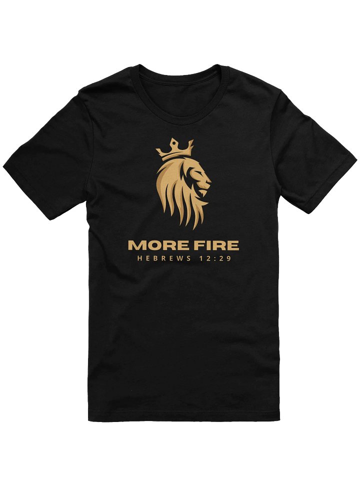 Heb. 12:29 Lion Logo T Shirt product image (1)