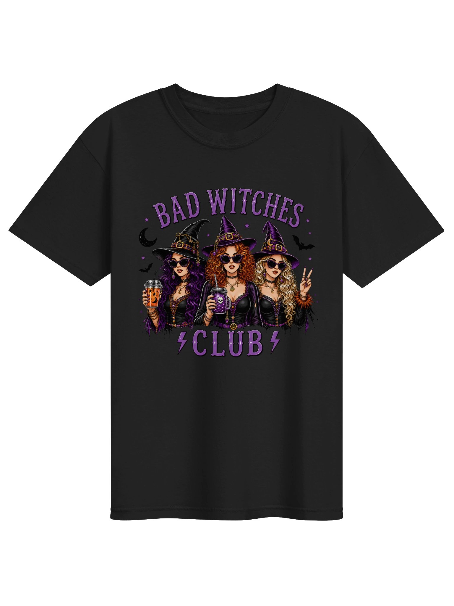 Bad Witches Club T-shirt product image (3)