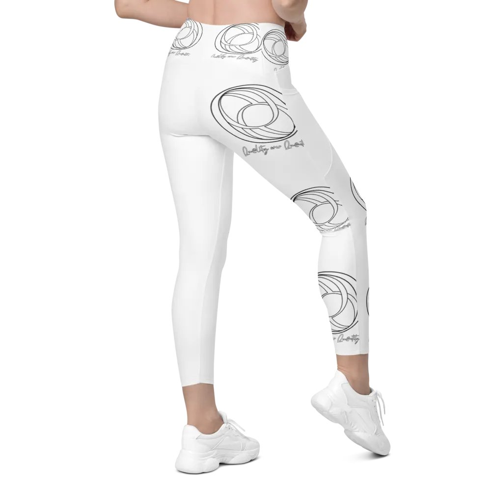 Women's Leggings (White) product image (10)