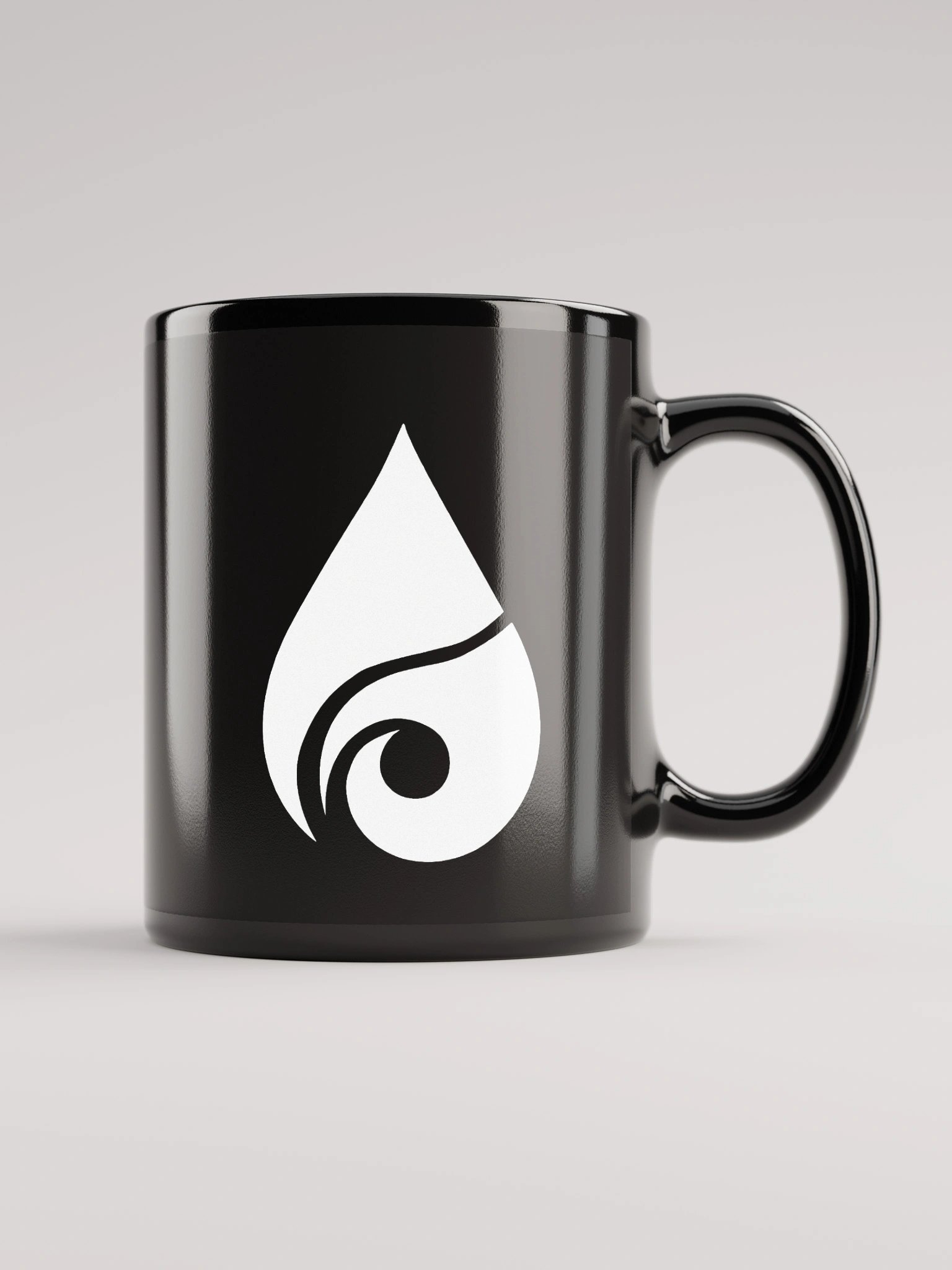 White Drop Mug product image (1)