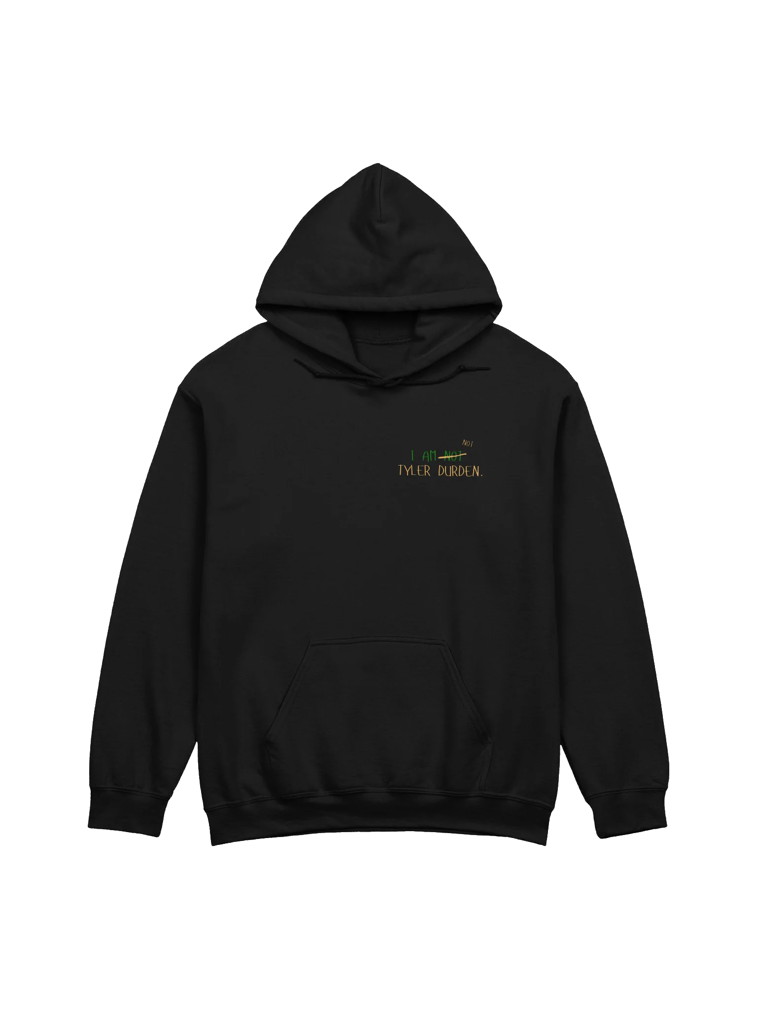 I AM n̶o̶t̶ NOT TYLER DURDEN. HOODIE. product image (1)