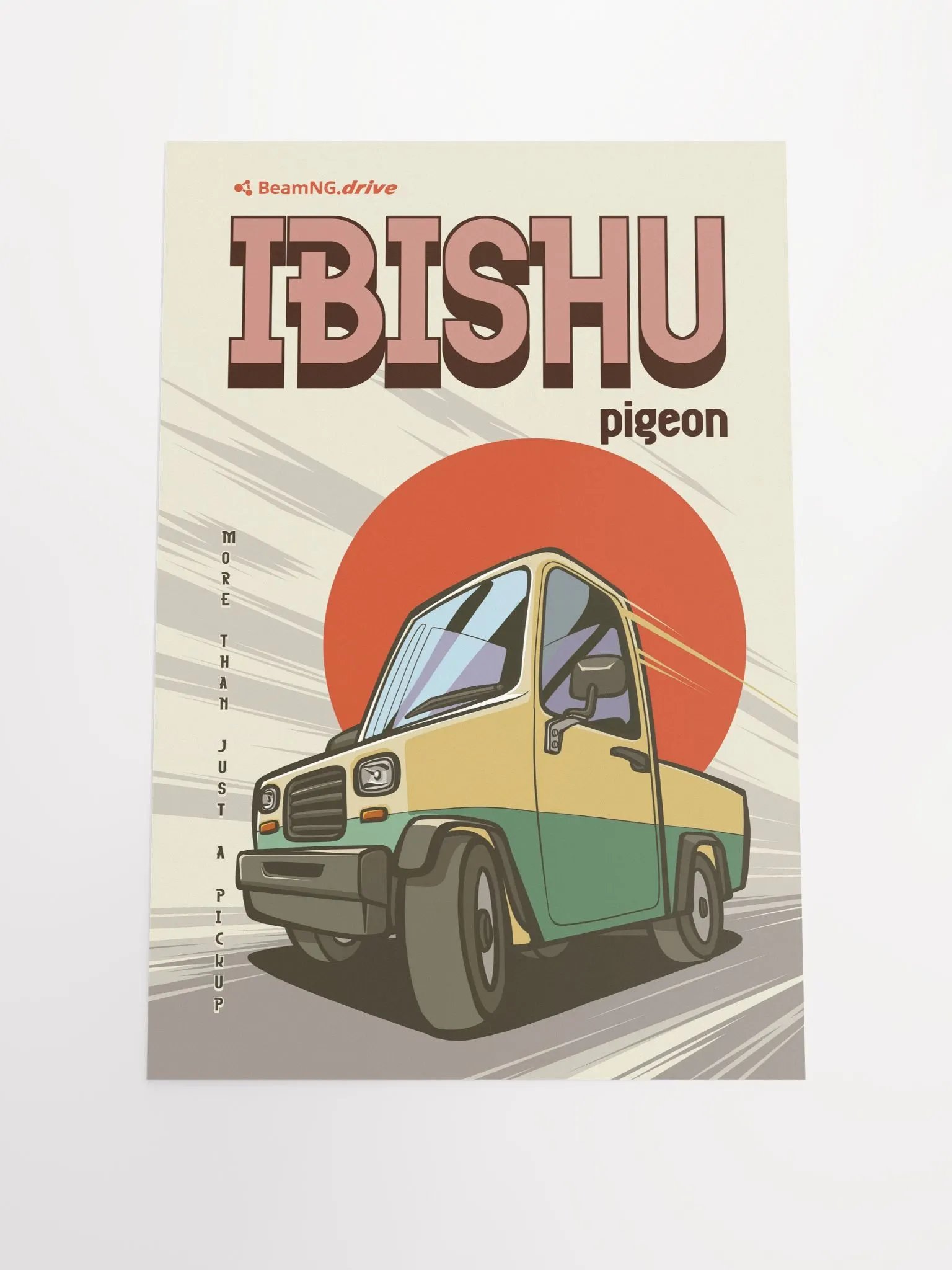 Ibishu Pigeon Stylized Poster product image (1)