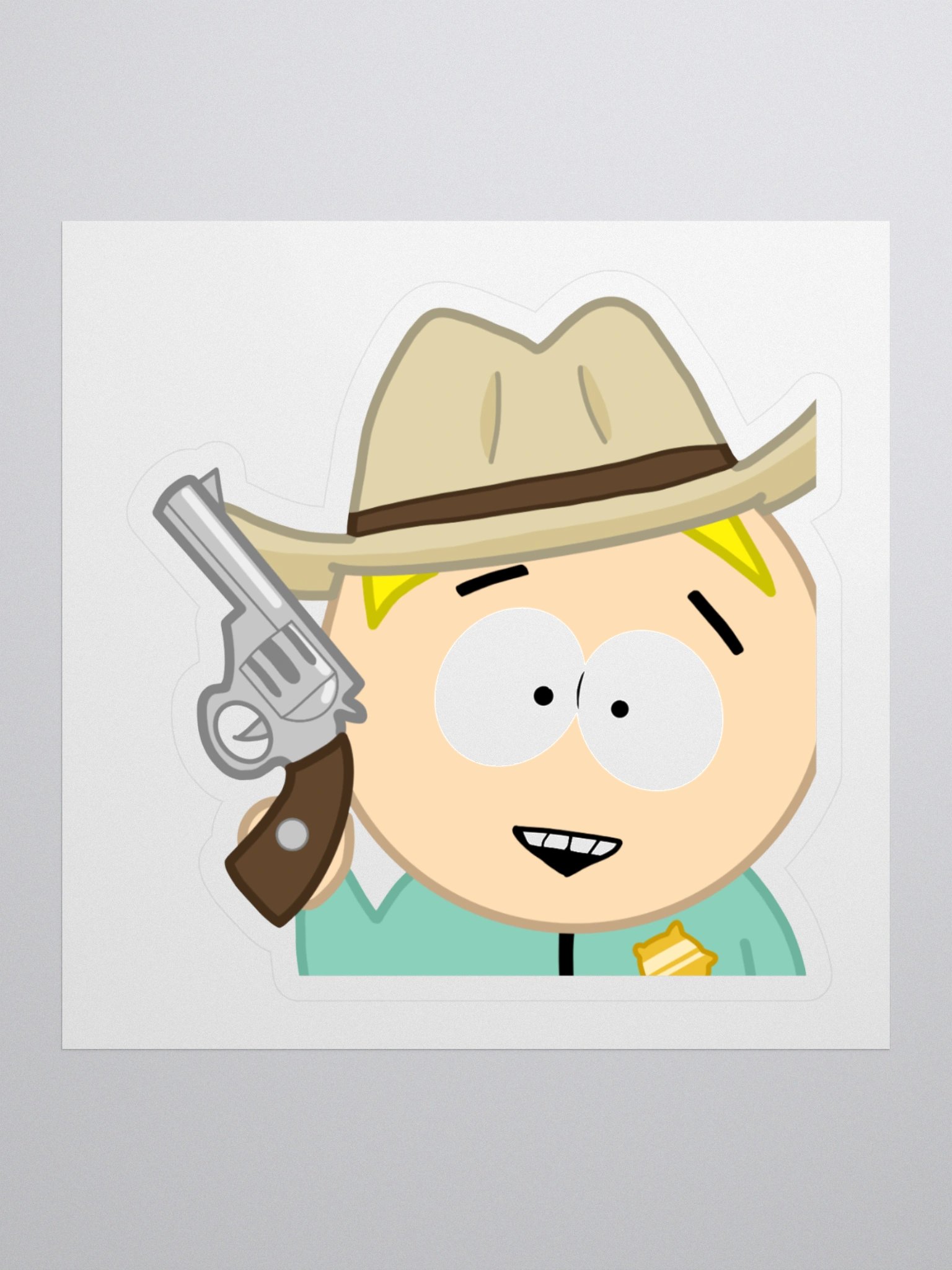 Howdy Emote Sticker product image (1)