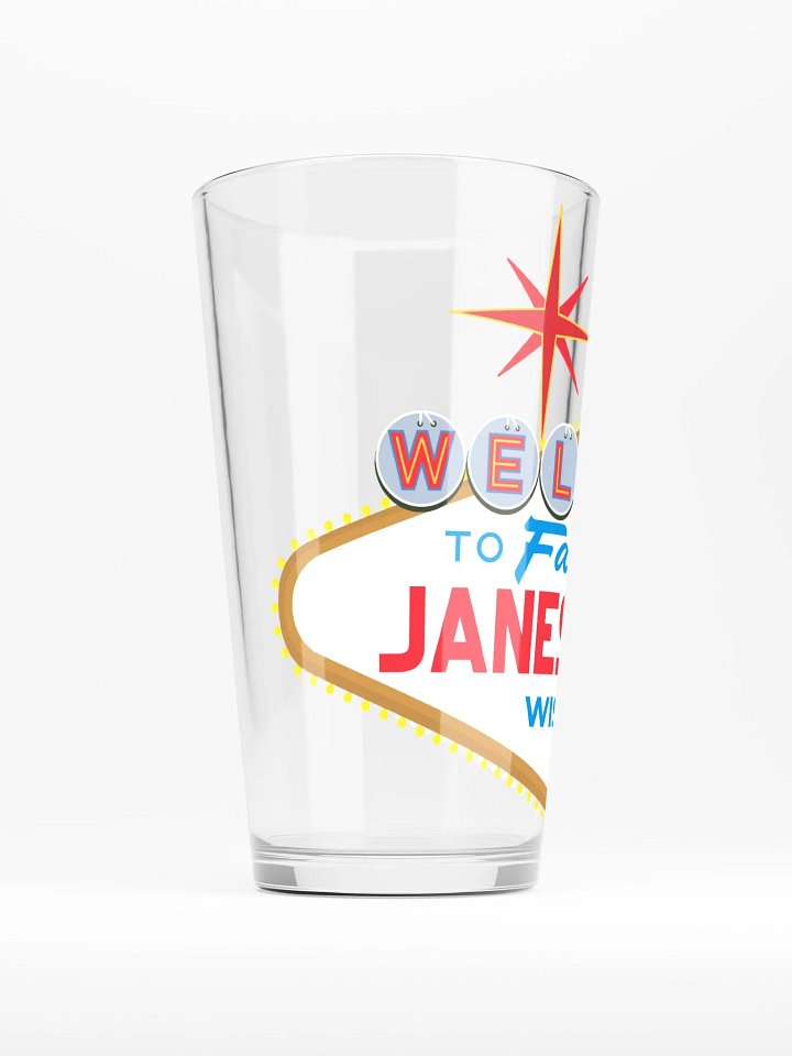 Janesvegas Shaker Pint Glass product image (2)