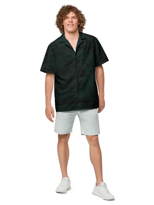 Dark Textured Hawaiian Shirt by Signature Ink Designs product image (2)