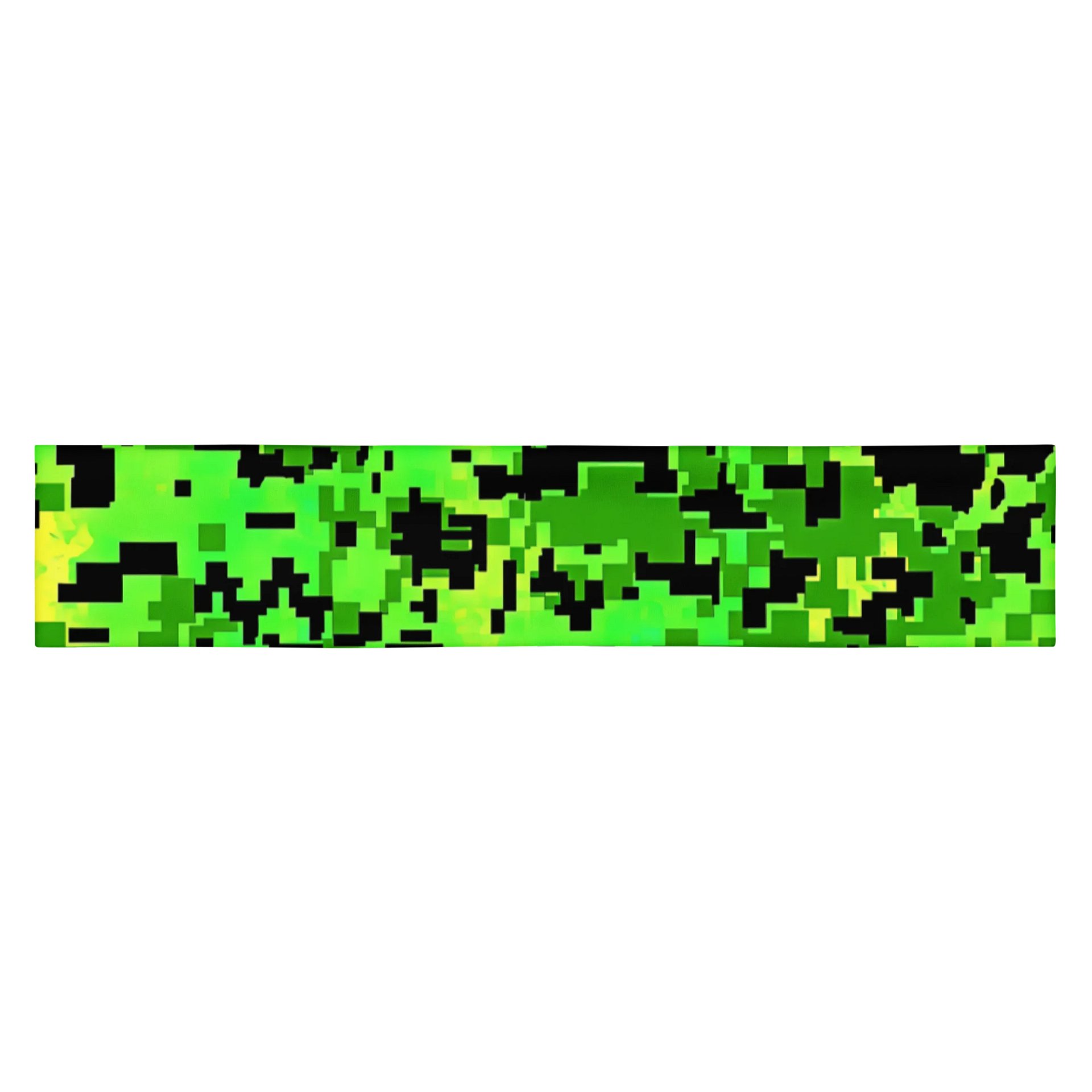 Pixelated Jungle All-Over Headband product image (1)
