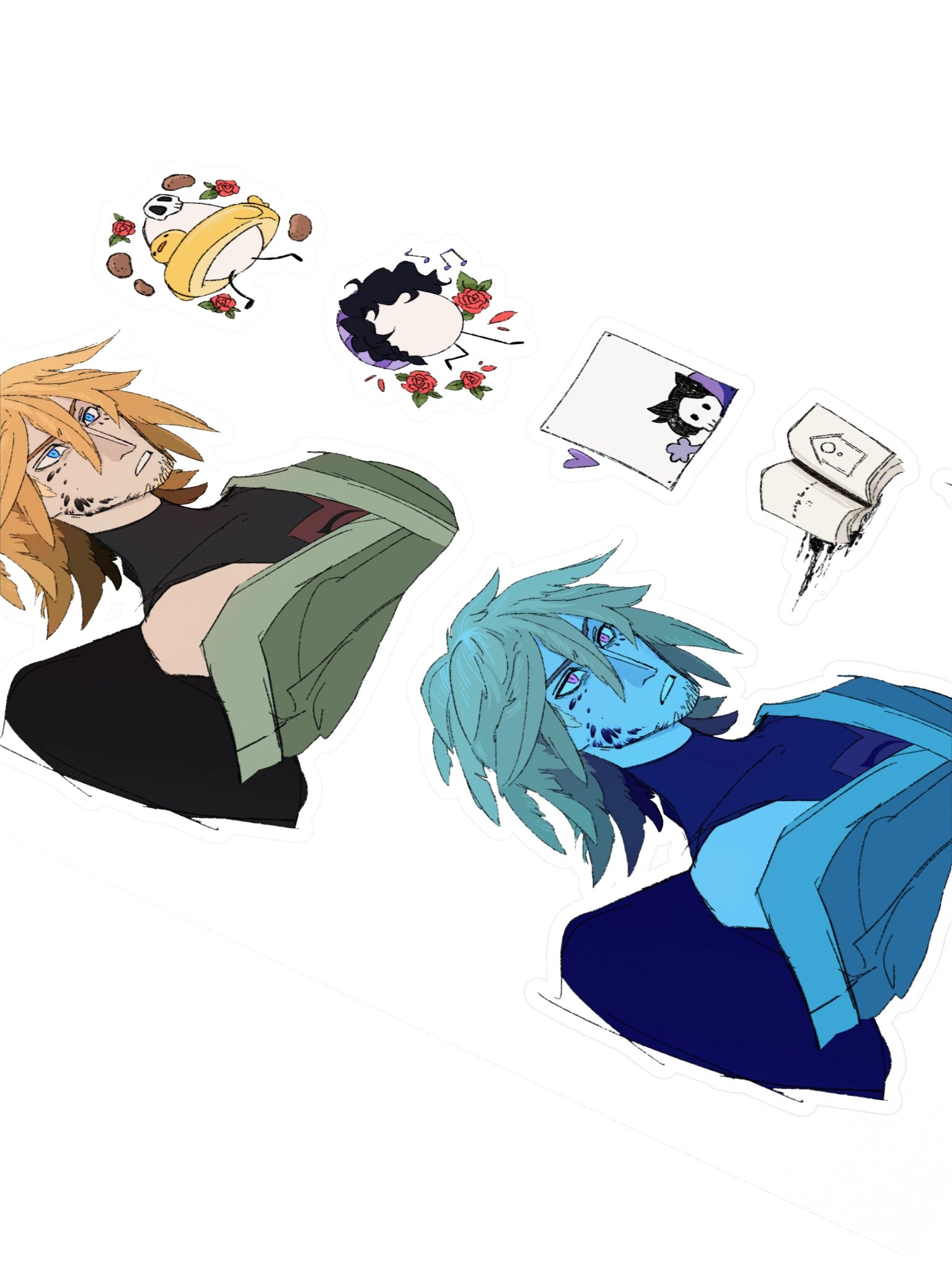 Philza sketch - Sticker sheet product image (3)