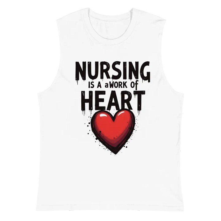 Heartfelt Nursing Muscle Tank product image (2)