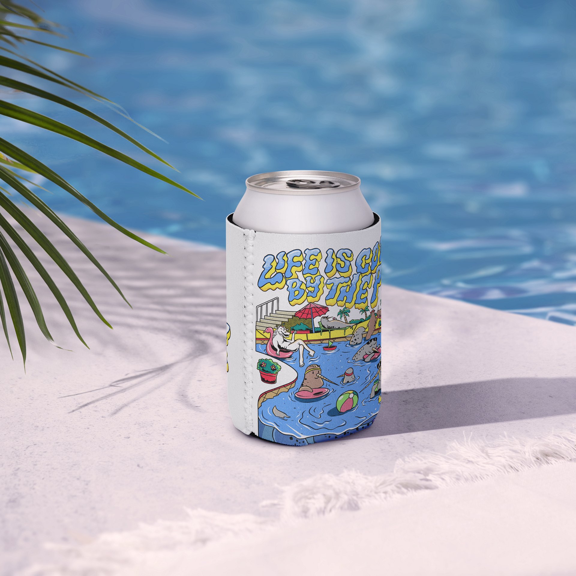 CommUNIty Pool Can Cooler Koozie product image (3)