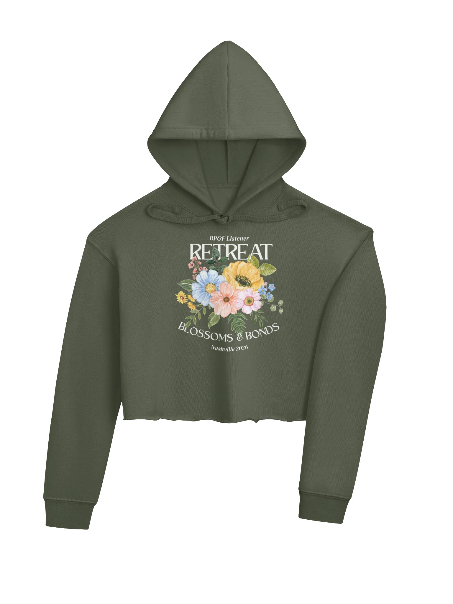BP&F Listener Retreat | Crop Hoodie product image (12)