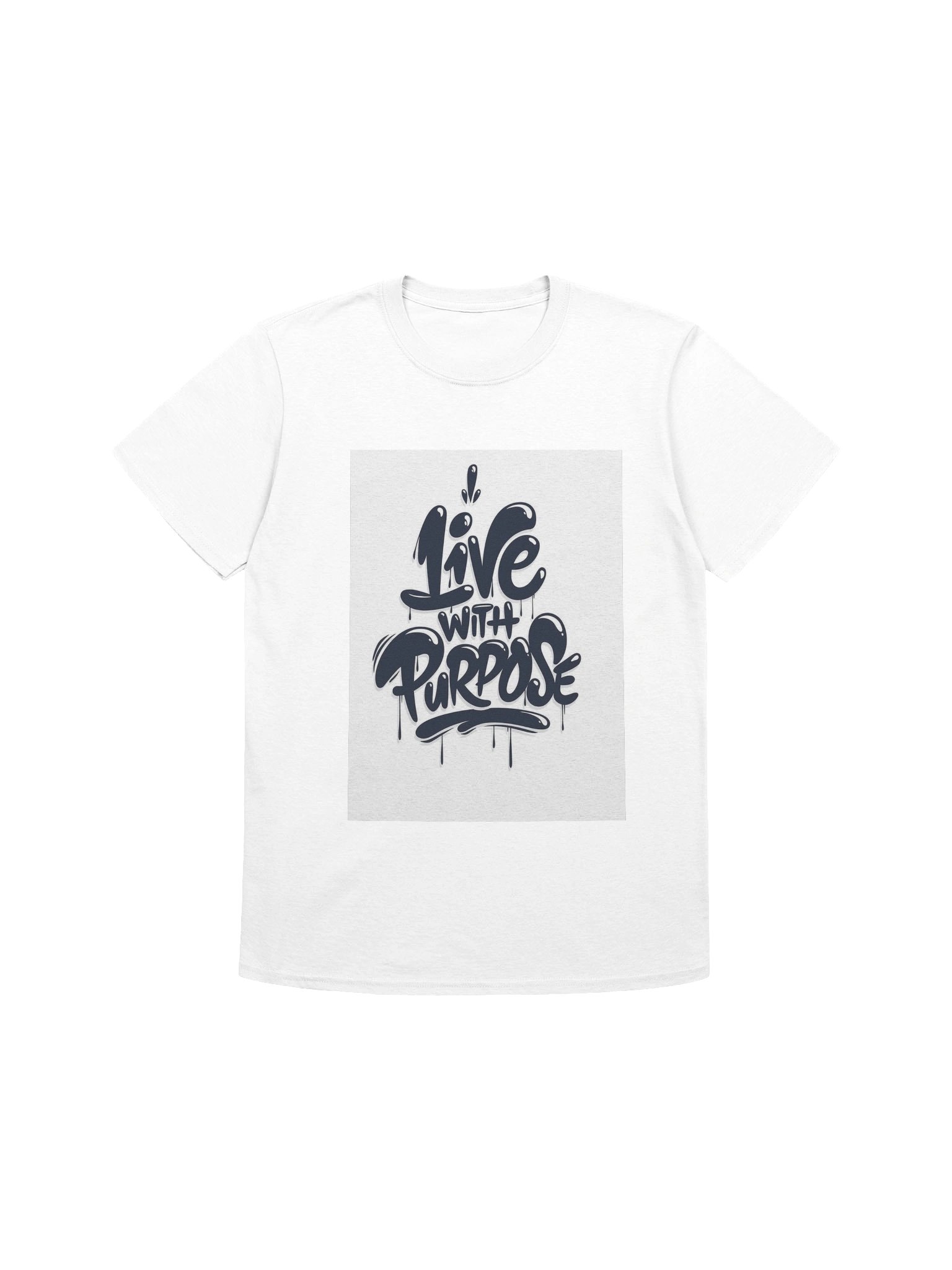 live with purpose t shirt product image (1)