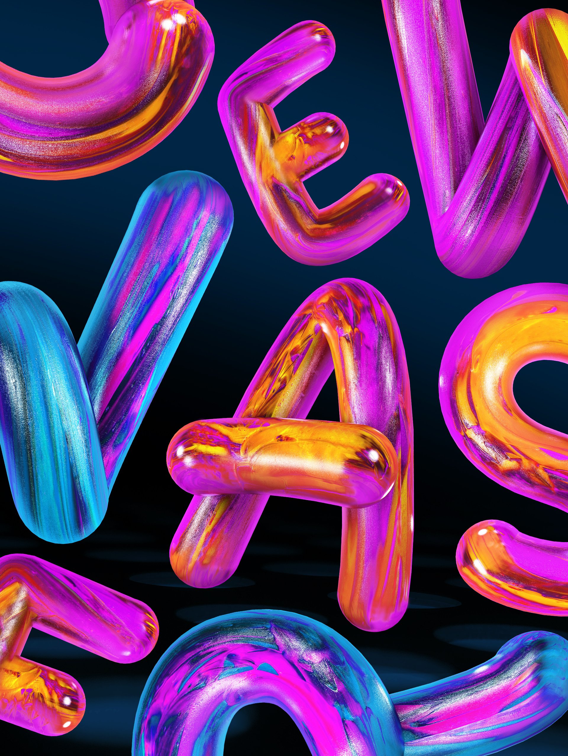 Blend 3D Font product image (3)