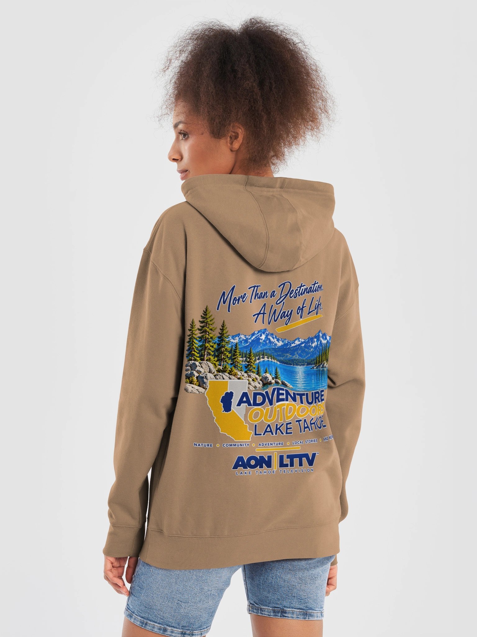 Lake Tahoe Television Hoddie product image (6)