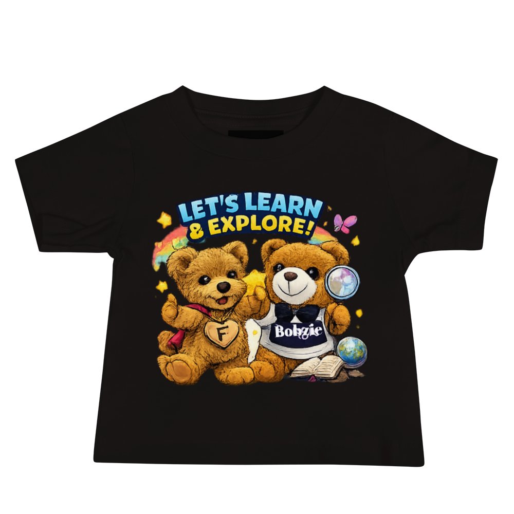 Brave Heart Club Baby Tee – Learn & Explore by FayzieBobs product image (2)
