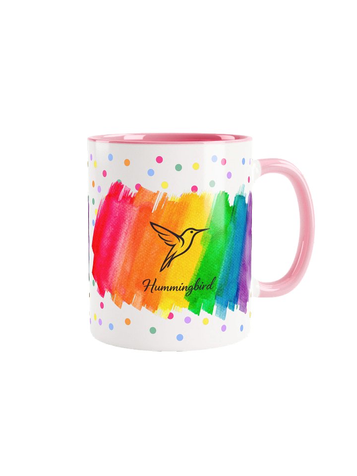 Colorburst Hummingbird Silhouette Mug – 11oz / 15oz product image (46)