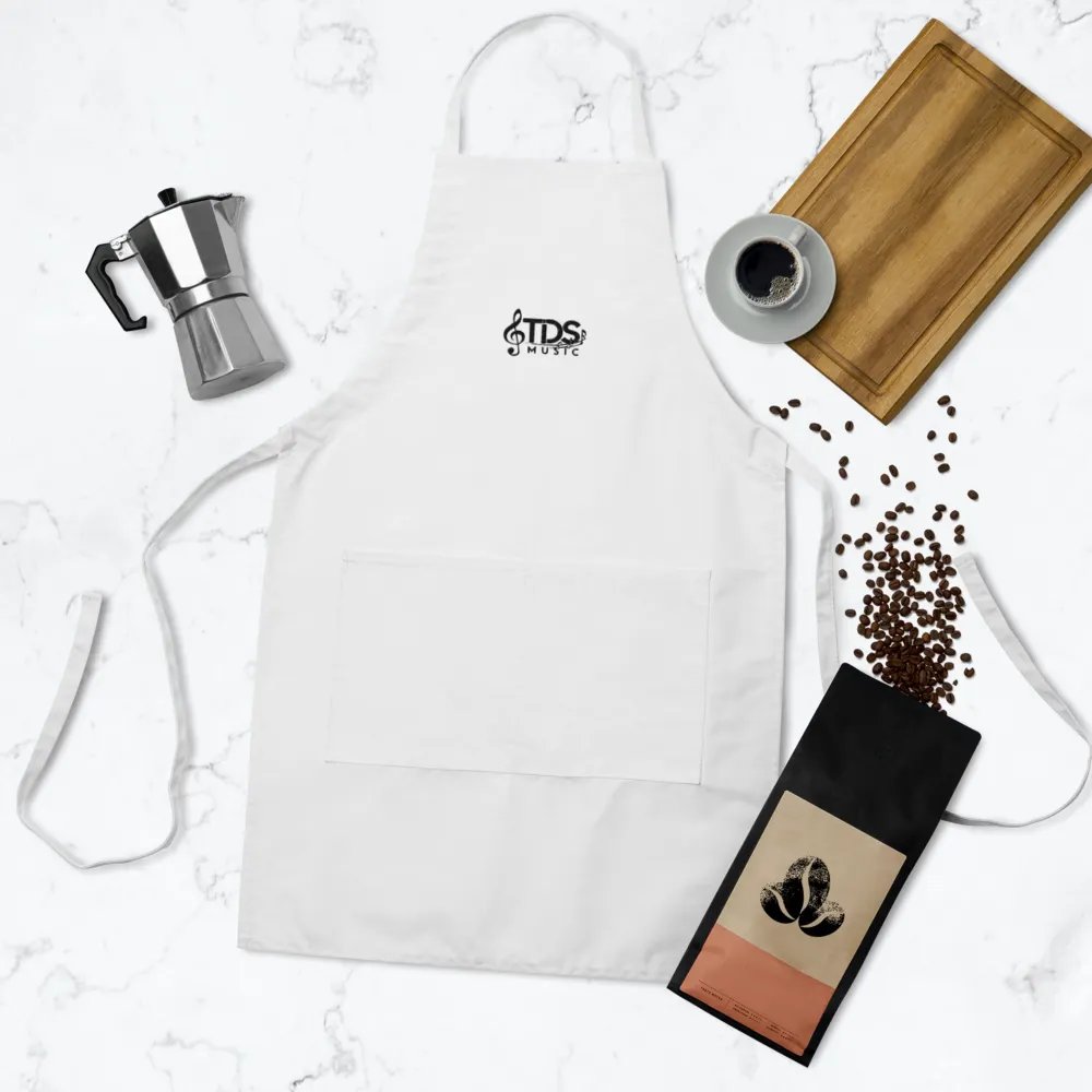 TDS Music Embroidered Music Chef Apron product image (12)