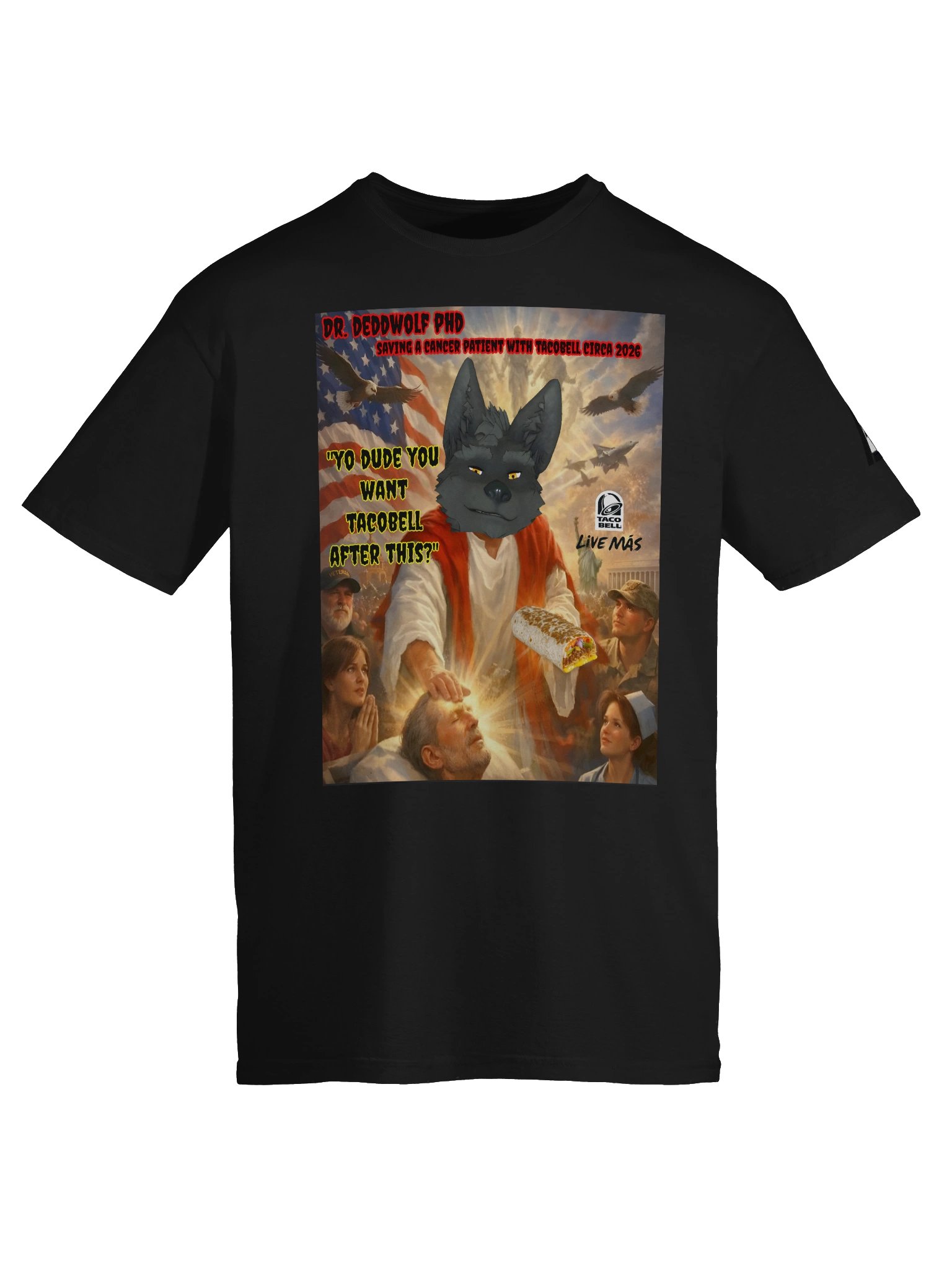 taco bell jesus shirt product image (9)