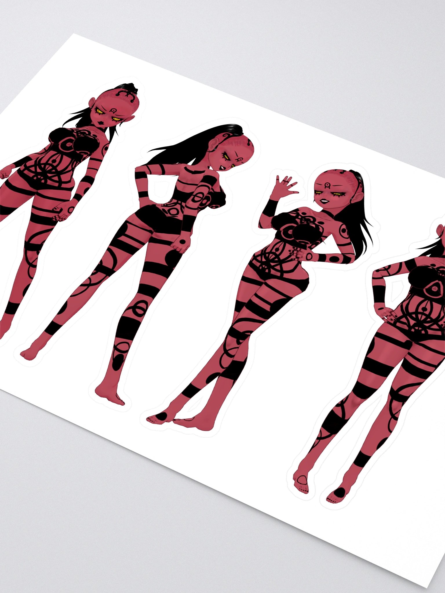 Gora (The Destroyer) : Sticker Sheet #1 product image (2)