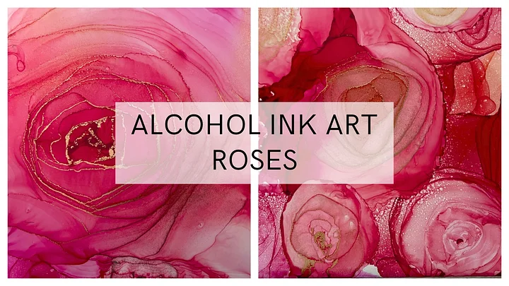 Advanced Alcohol Ink Art Class: Mastering Roses product image (1)