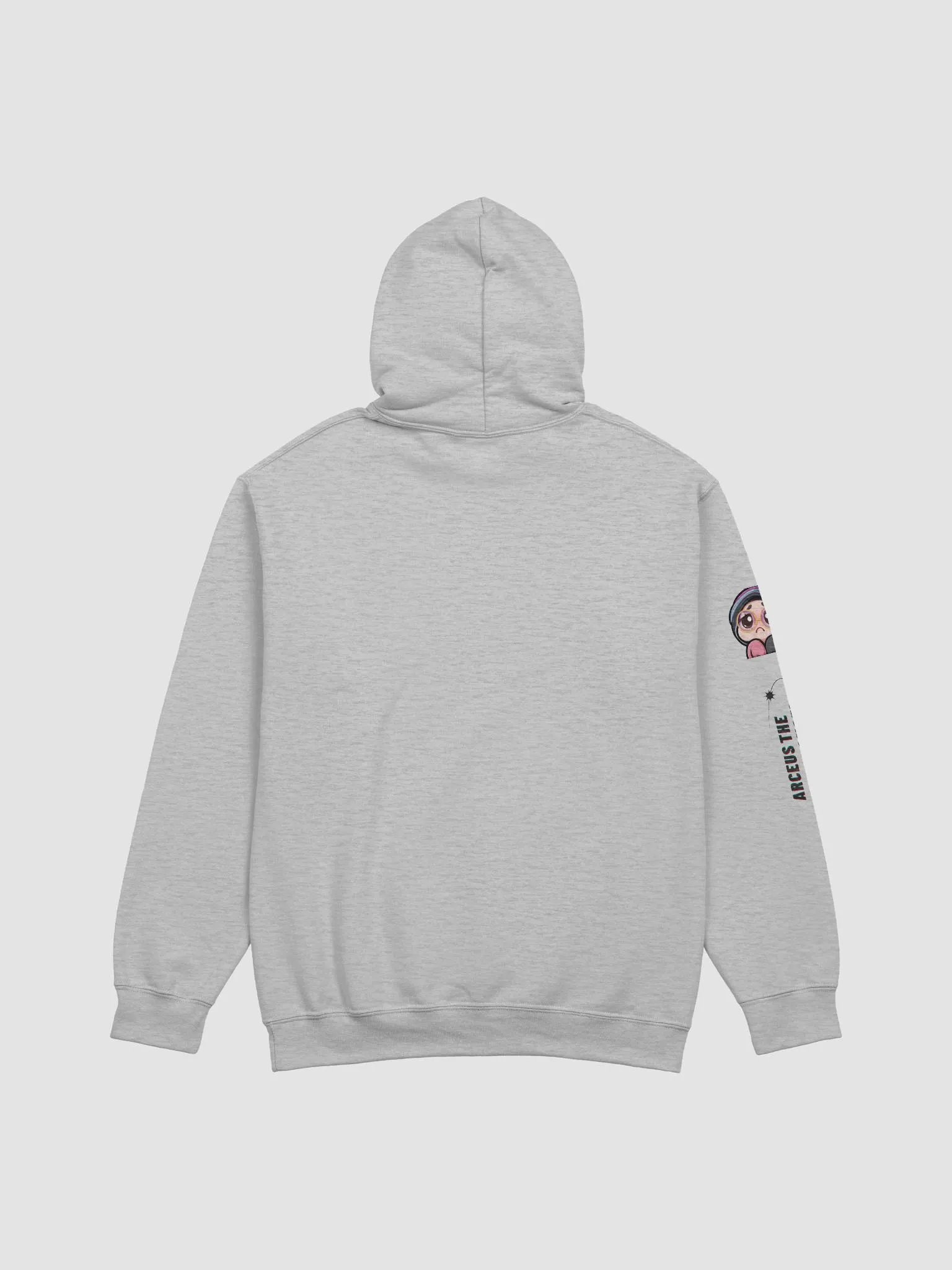 arc logo grey hoodie product image (4)