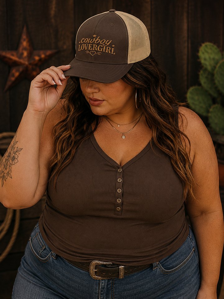 Cowboy Lovergirl Trucker Cap product image (1)