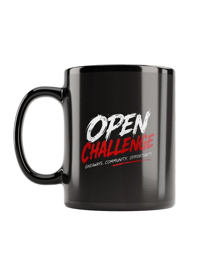 Open Challenge Logo Black Mug product image (2)