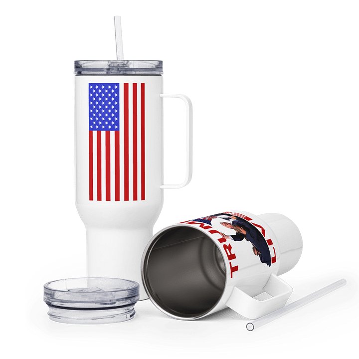 Trump Lives 40oz Travel Mug w/ Handle product image (2)