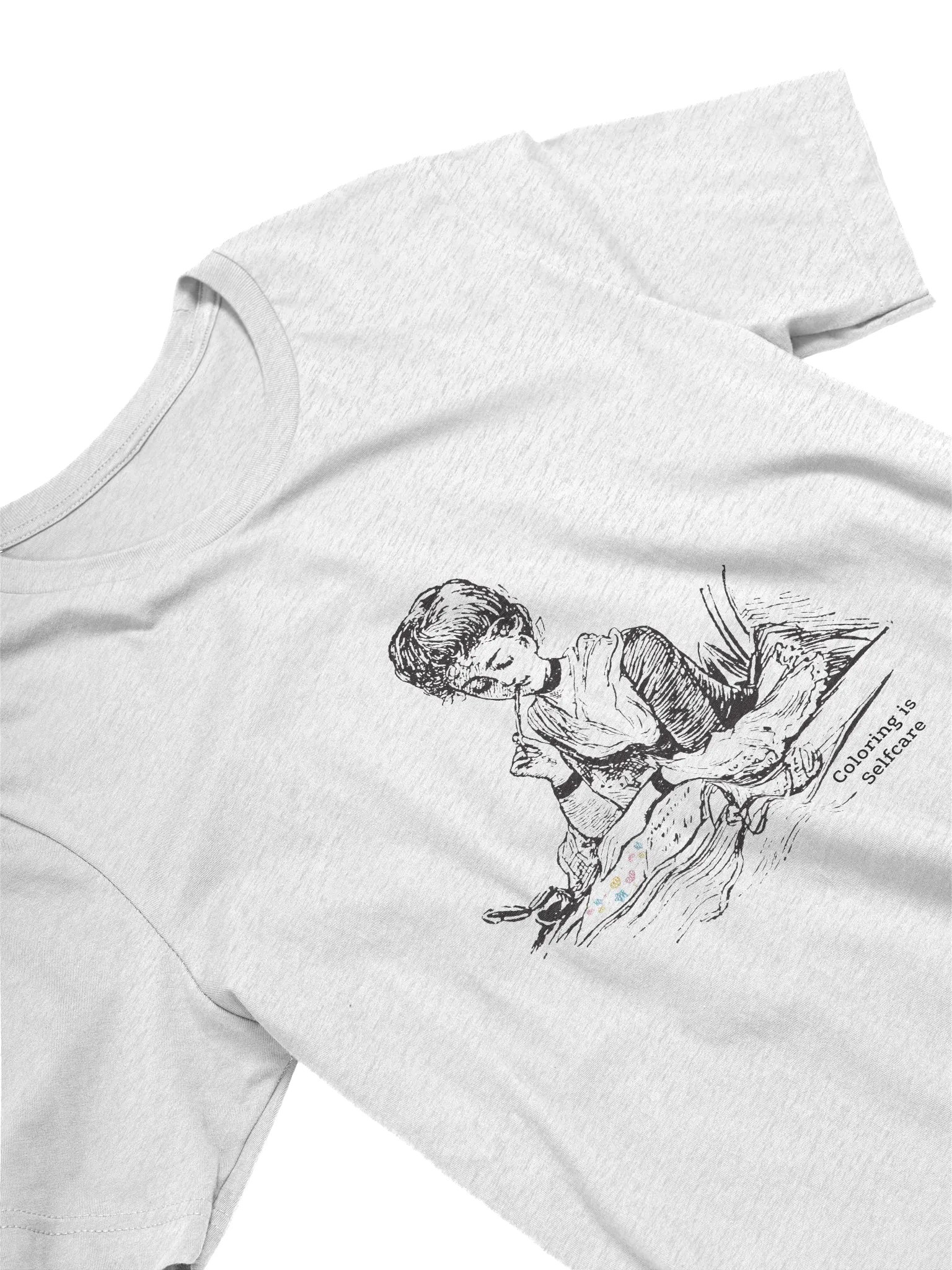 Coloring Selfcare Tshirt product image (3)