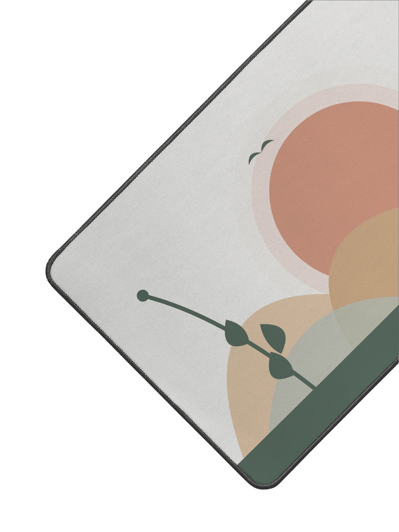 Aesthetic Boho Desk Mat | 12" x 22" Mid-Size Workspace Pad product image (2)
