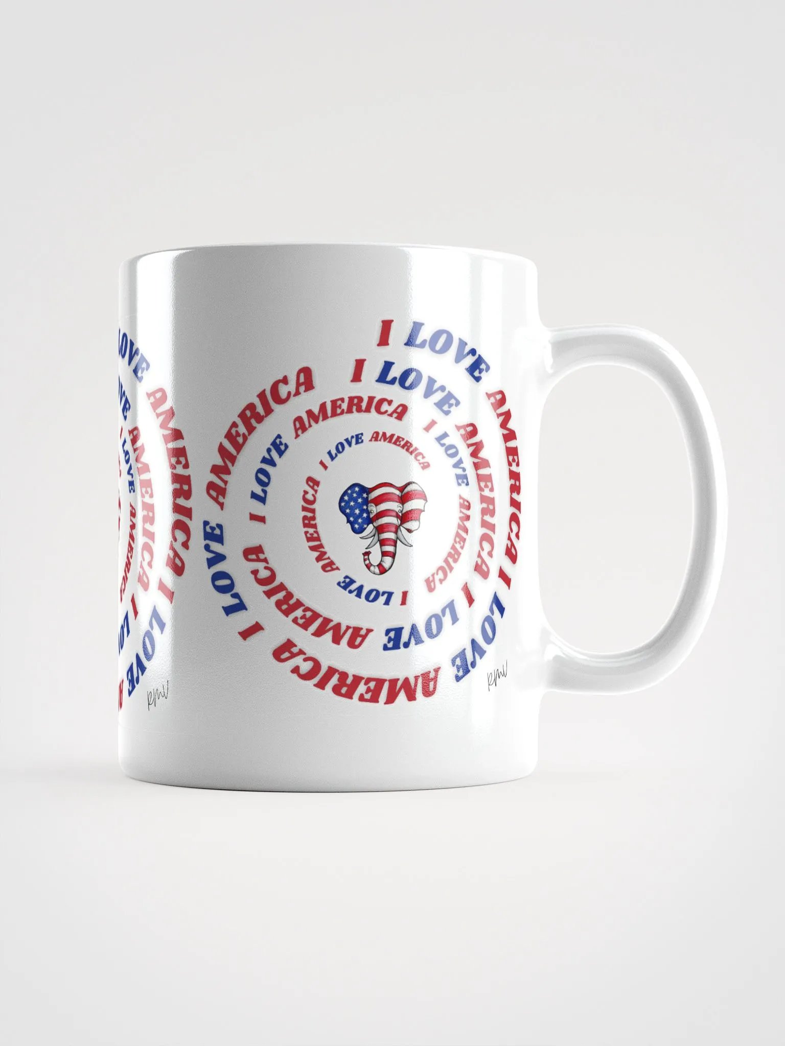 Mug Patriotic Heartbeat product image (1)