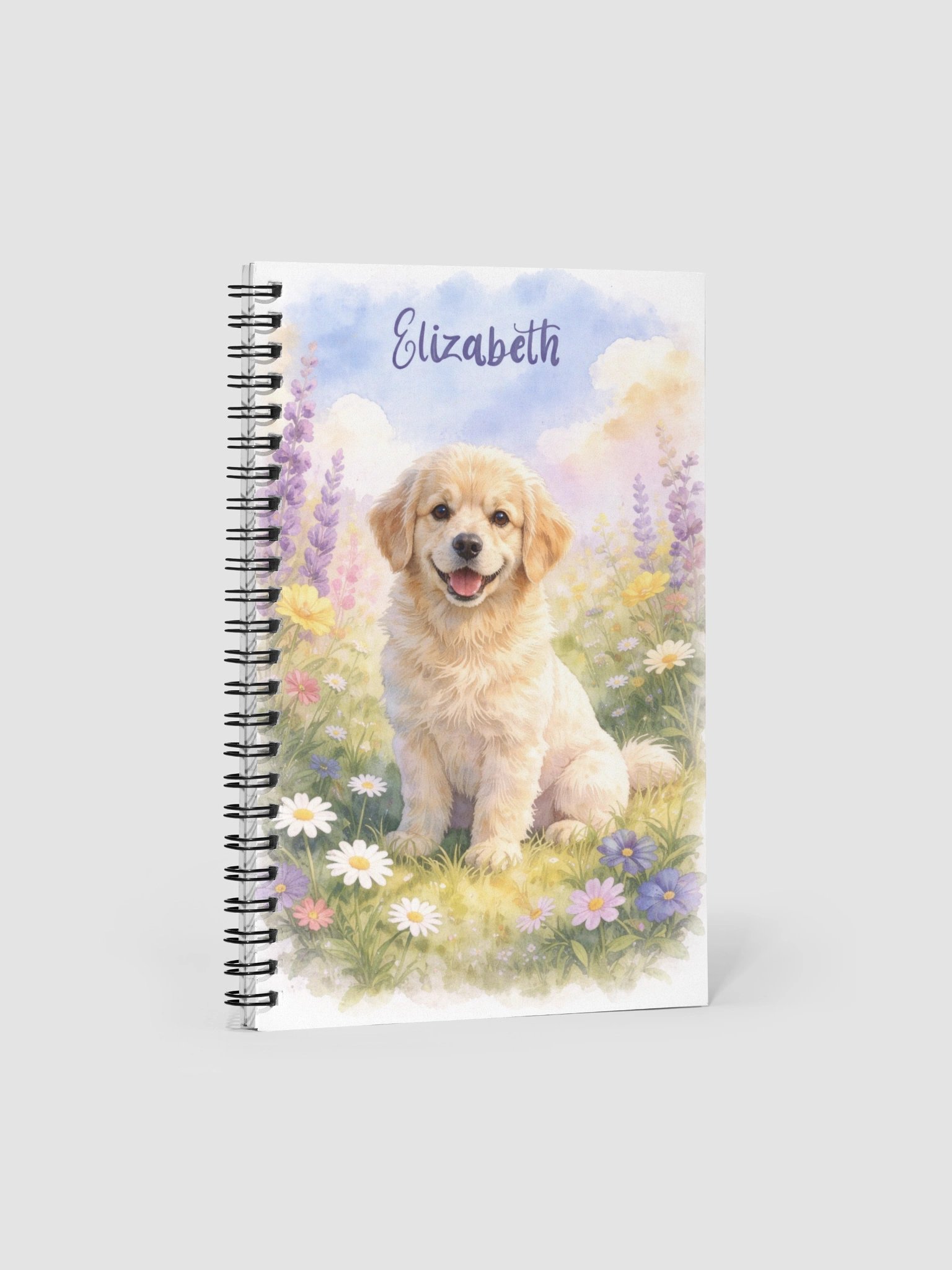 Dreamy Garden Spiral Notebook product image (1)