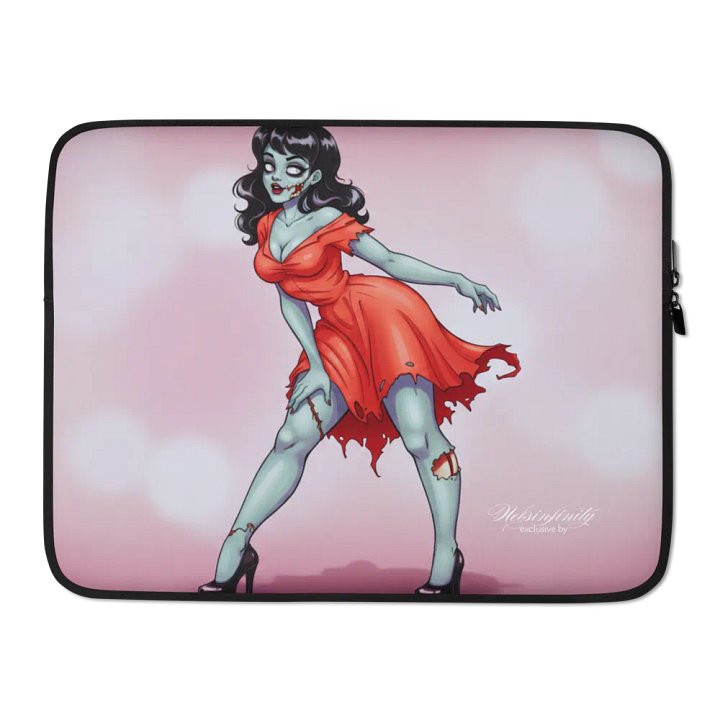 V1 Zombie Pinup Laptop Sleeve product image (2)