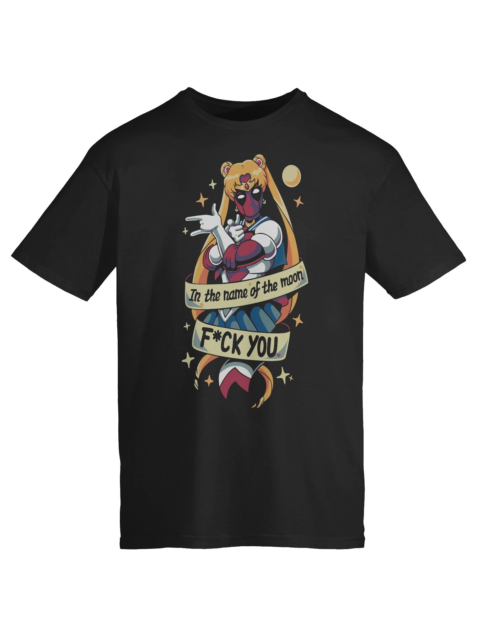 Deadpool Sailor Moon Parody – Gildan Softstyle T-Shirt product image (6)