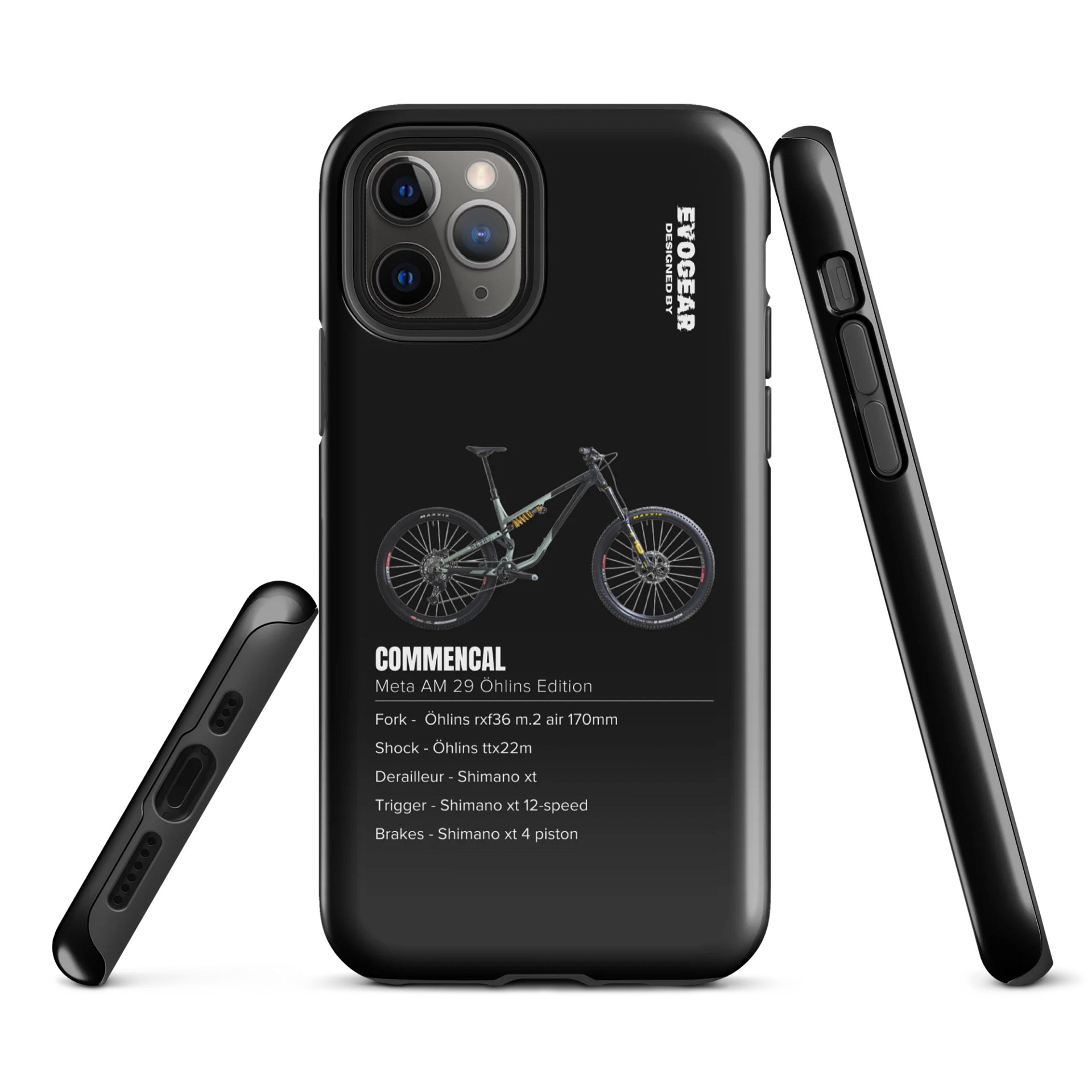 Black Commencal Meta AM iPhone Case product image (1)