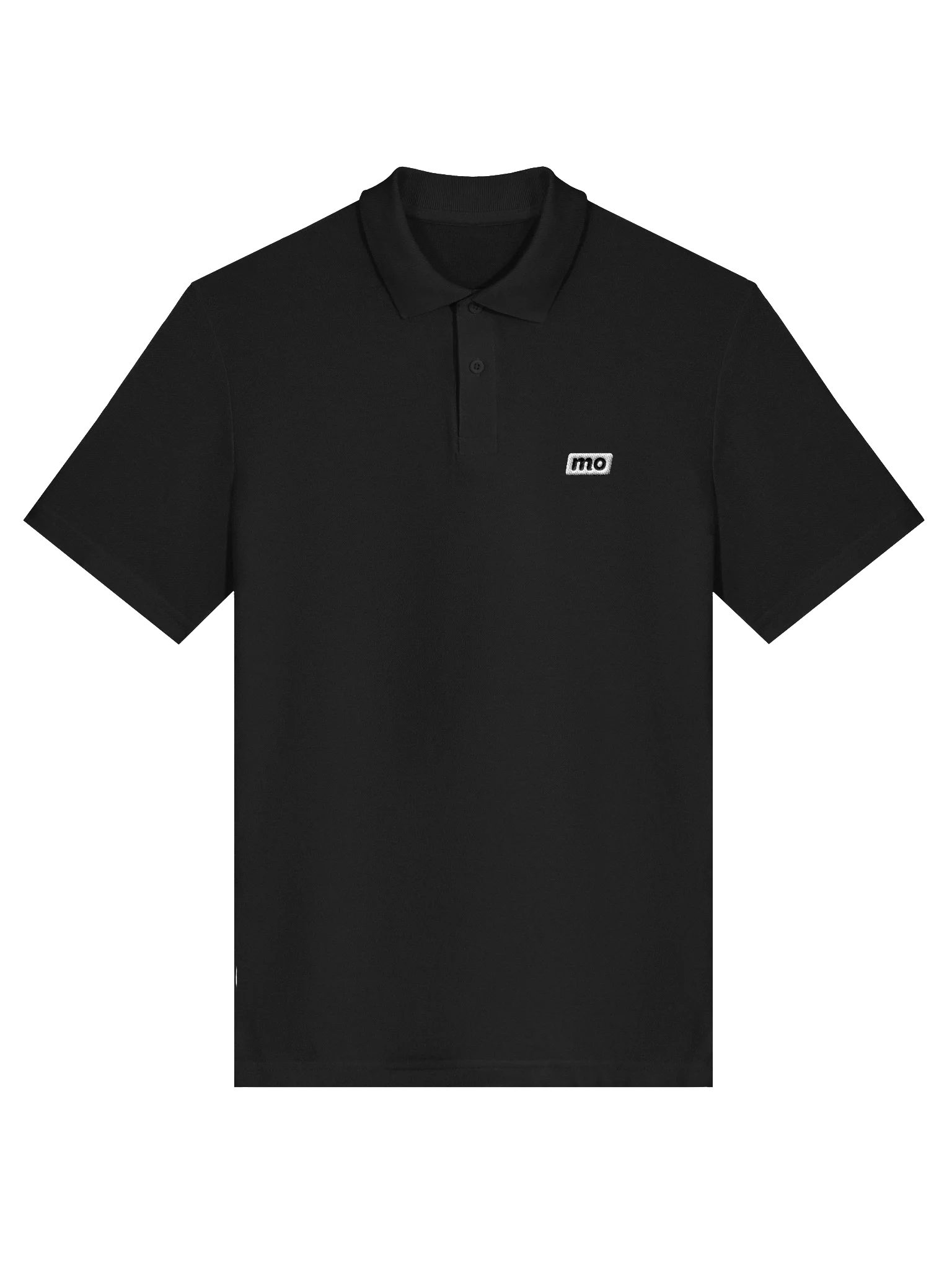 MO Pique Polo - White Embroidery product image (6)