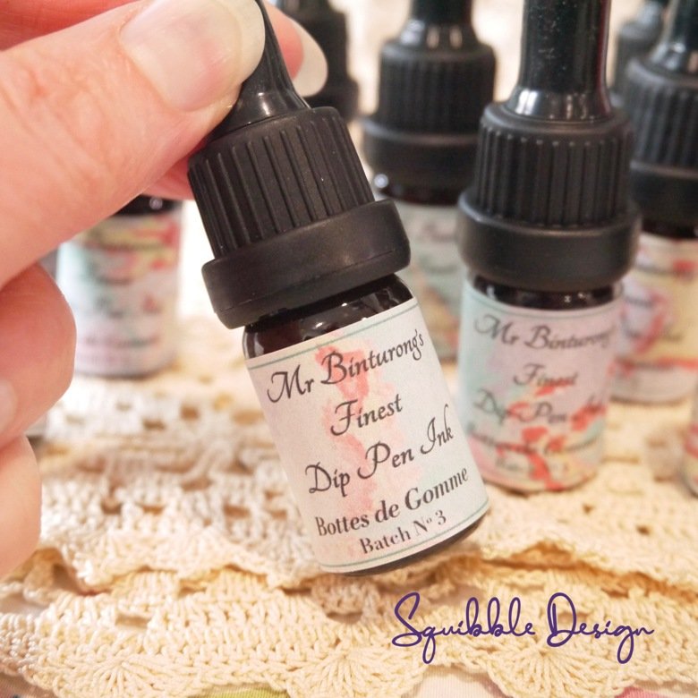 Mr Binturong's Finest Dip Pen Ink - 'Bottes de Gomme' product image (1)