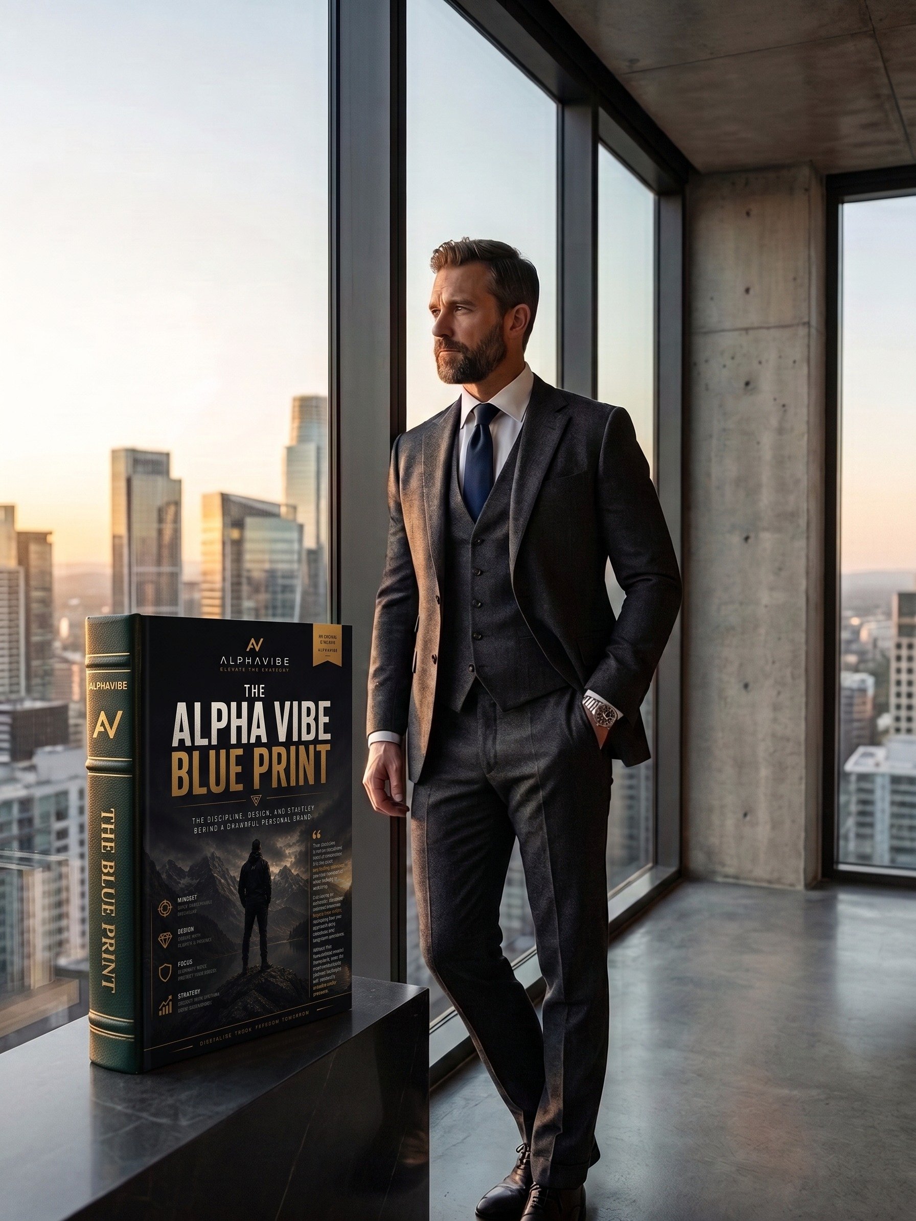 The Alpha Vibe Blueprint: The Ultimate Guide to Discipline, Minimalism, and Strategic Life Design product image (2)