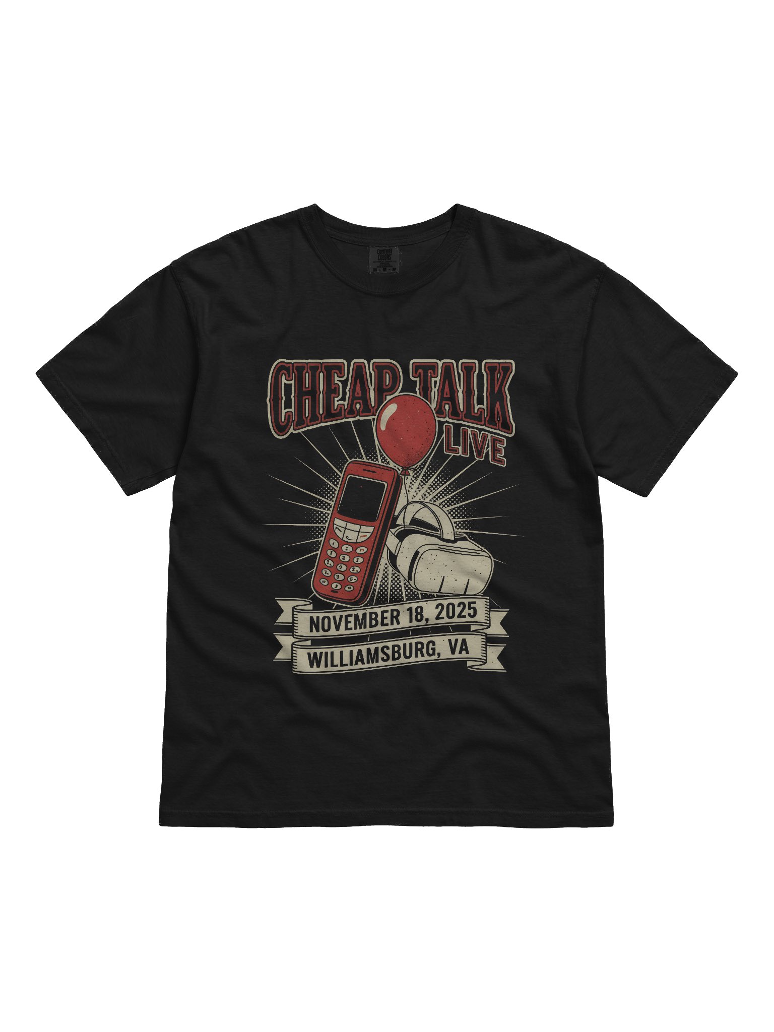 Cheap Talk Live Tee 2025 product image (71)