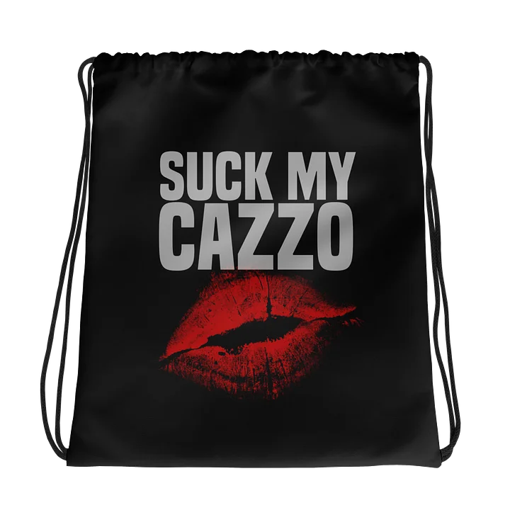 SUCK MY CAZZO gym bag product image (1)
