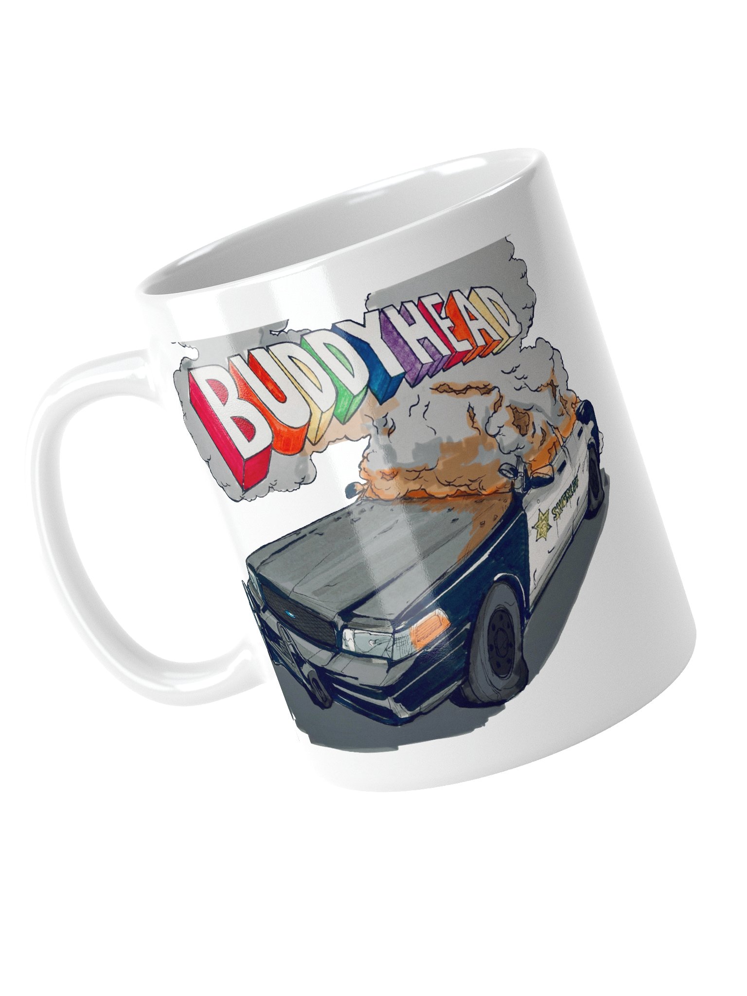Cop car coffee mug product image (8)