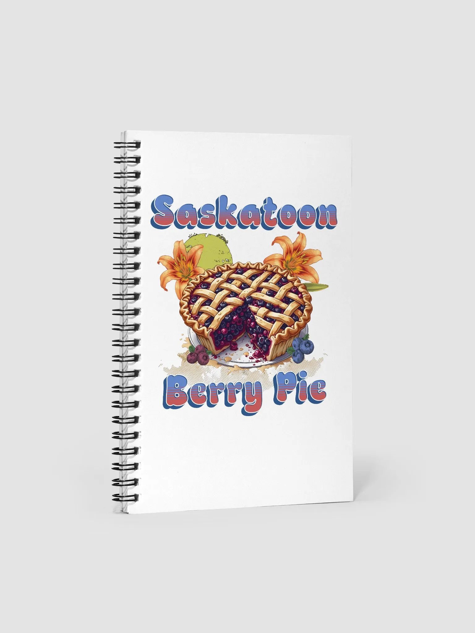 Saskatoon Berry Pie Delight Notebook product image (2)